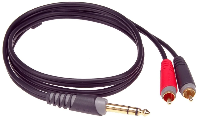 KLOTZ AY3-0300 KABEL 3m JACK/2xRCA