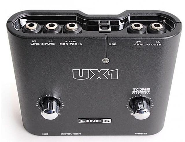 LINE 6 POD STUDIO UX1 INTERFEJS
