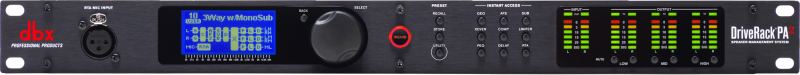 DBX PA2 PROCESOR DŹWIĘKU