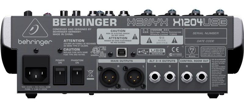 BEHRINGER X1204USB MIKSER