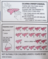 VELTON OC-10N NIEBIESKA OKARYNA
