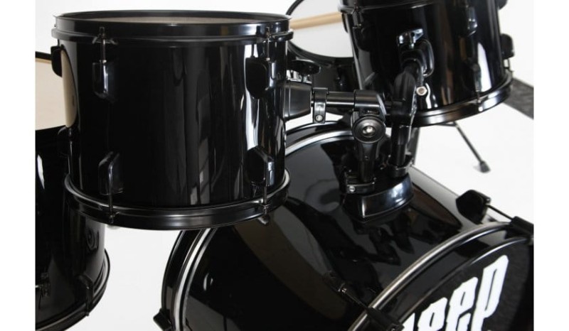 DEEP DRUMS DP101 BLACK PERKUSJA AKUSTYCZNA