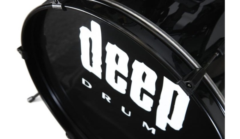 DEEP DRUMS DP101 BLACK PERKUSJA AKUSTYCZNA