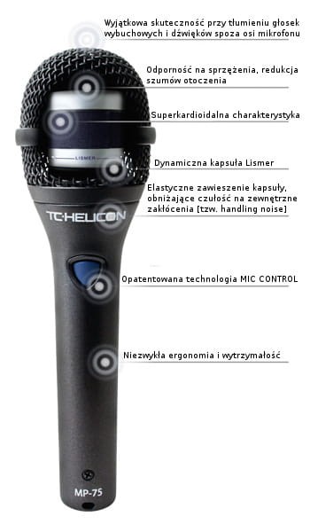 TC HELICON MP-75 MIKROFON