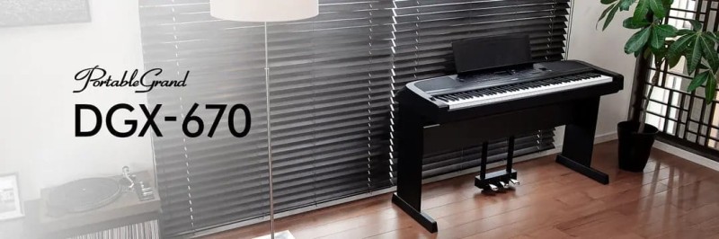 YAMAHA DGX-670 B