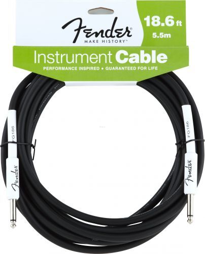 FENDER 18.6 INST CBL BLK 099-0820-007