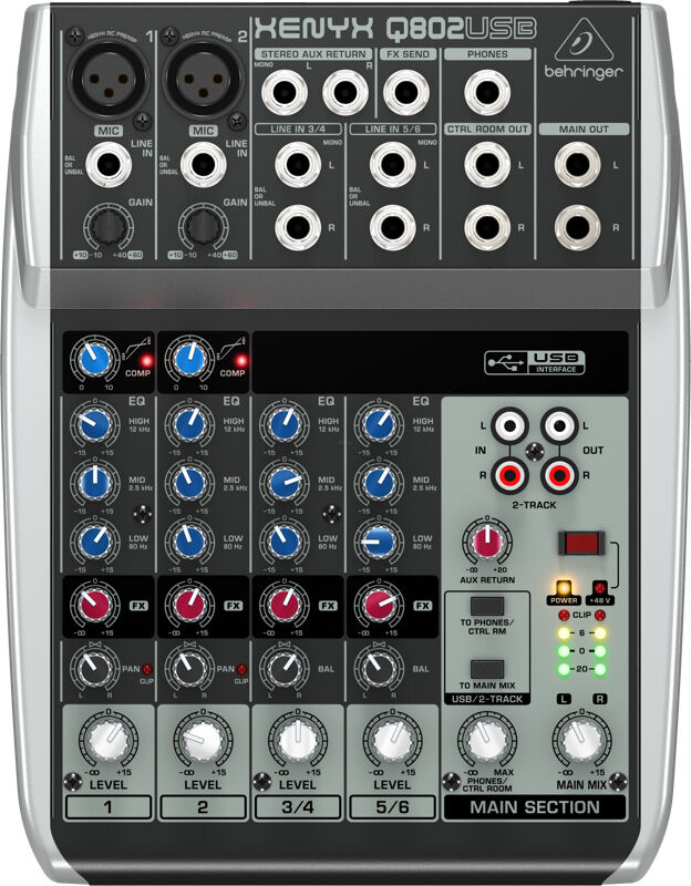 BEHRINGER Q802 USB