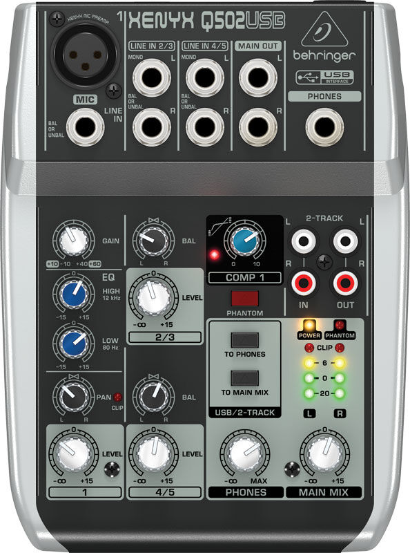 BEHRINGER Q502USB