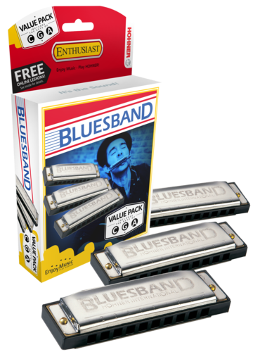 HOHNER BLUES BAND SET C,G,A