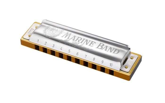 HOHNER MARINE BAND 1896/20 F HARMONIJKA