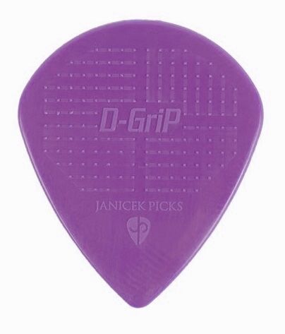 JANICEK PICKS D-GRIP 0.60 FIOLETOWA KOSTKA GITAROWA