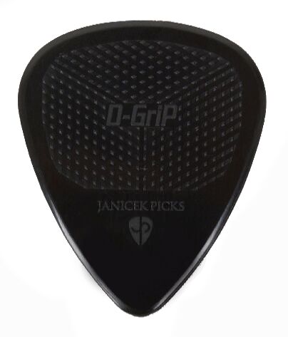 JANICEK PICKS D-GRIP 0.88 CZARNA KOSTKA GITAROWA