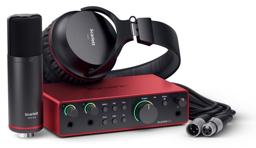 FOCUSRITE SCARLETT 2i2 STUDIO 4TH GEN