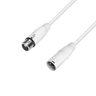 ADAM HALL CABLES 4 STAR MMF 500 SNOW BIAŁY KABEL XLR 5m