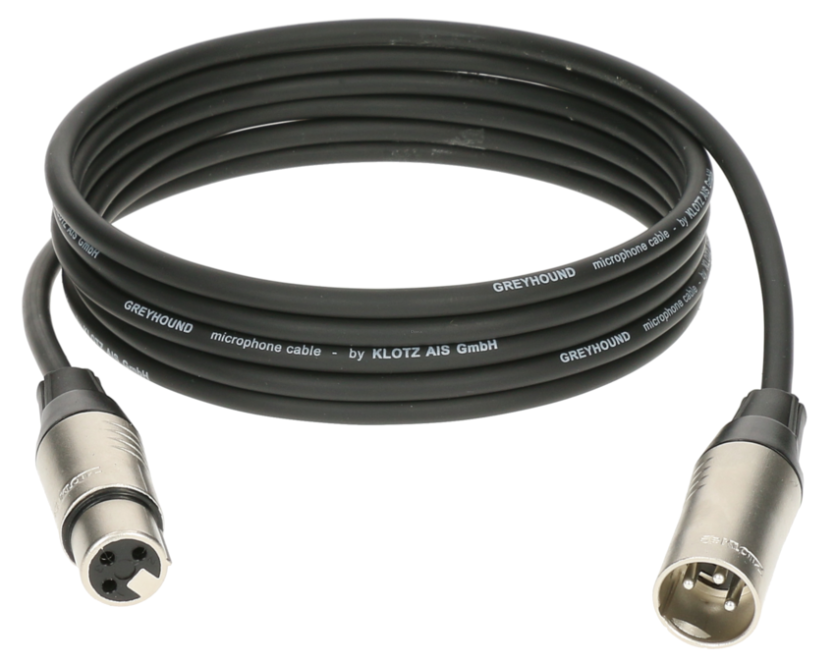 KLOTZ GRG1FM05.0 KABEL MIKROFONOWY XLR 5M GREYHOUND