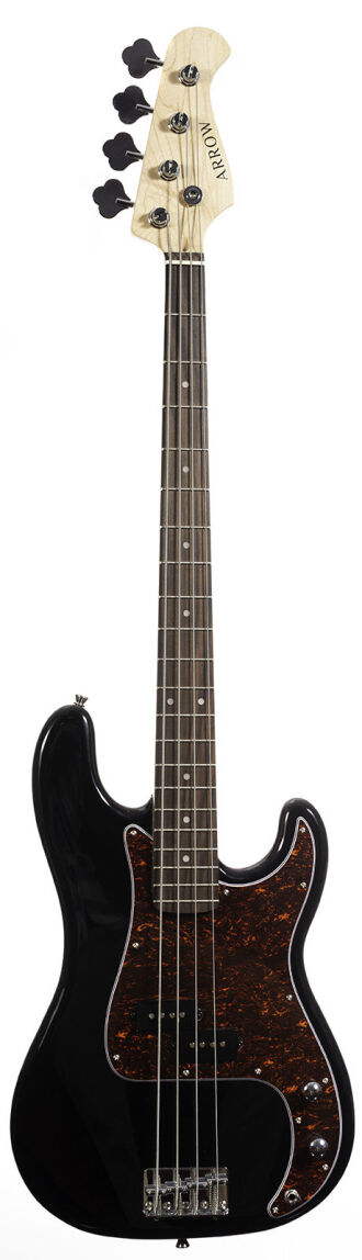 ARROW SESSION BASS 4 NIGHT BLACK ROSEWOOD/T-SHELL GITARA BASOWA