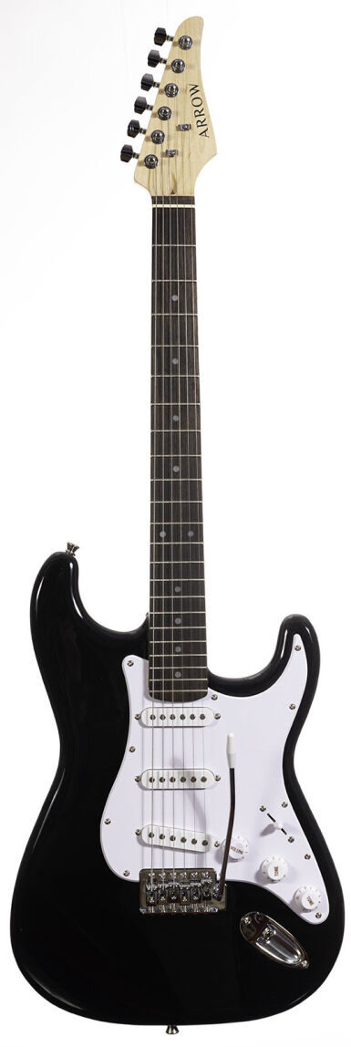 ARROW TONECASTER ST 111 DEEP BLACK ROSEWOOD/WHITE SSS GITARA ELEKTRYCZNA