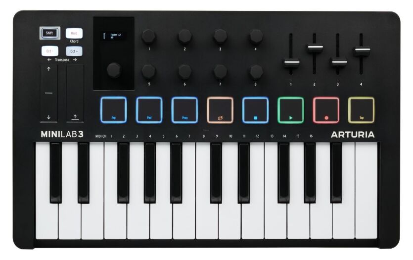 ARTURIA MINILAB 3 BLACK