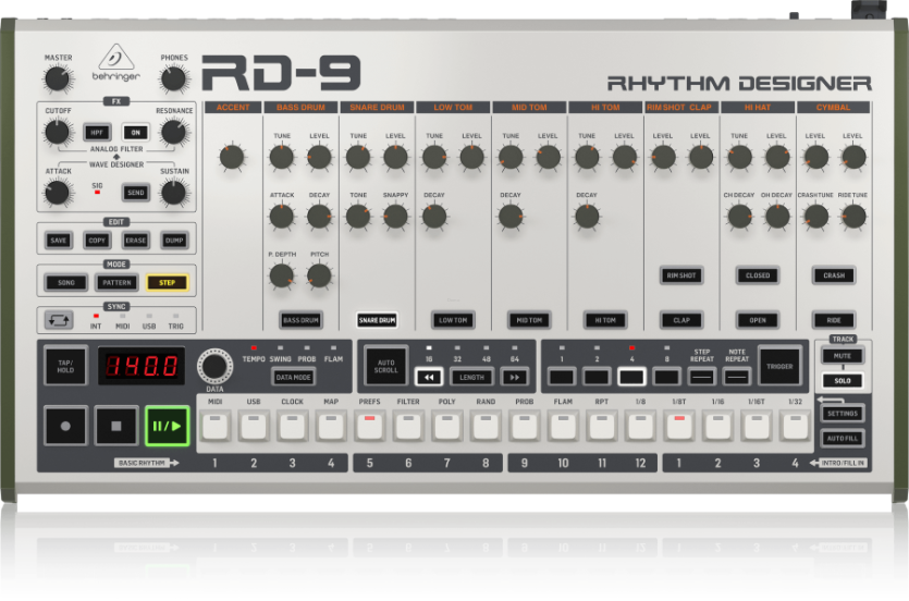 BEHRINGER RD-9 MASZYNA PERKUSYJNA