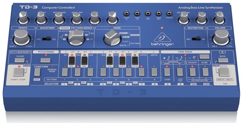 BEHRINGER TD-3-BU SYNTEZATOR LINII BASOWEJ