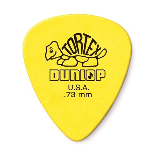 DUNLOP 418R73 TORTEX STANDARD 73 YELLOW KOSTKA