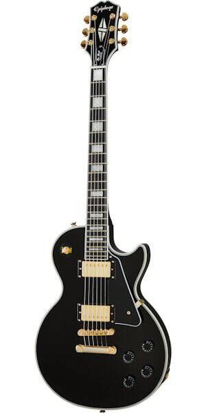 EPIPHONE LES PAUL CUSTOM EBONY GIG BAG GITARA ELEKTRYCZNA Z POKROWCEM