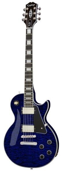 EPIPHONE LES PAUL CUSTOM QUILT VIPER BLUE