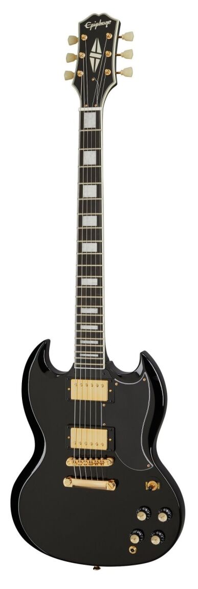 EPIPHONE SG CUSTOM EBONY GIG BAG GITARA ELEKTRYCZNA Z POKROWCEM