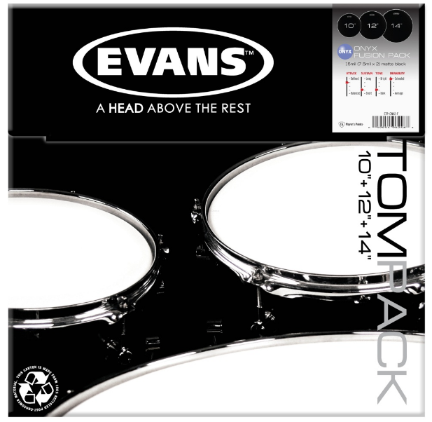 EVANS ETP-ONX2-F 10/12/14 COATED TOM ZESTAW