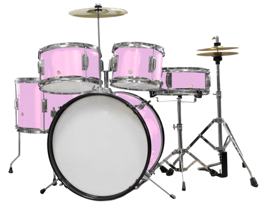 EVER PLAY JBJ1046 PINK ZESTAW PERKUSYJNY JUNIOR