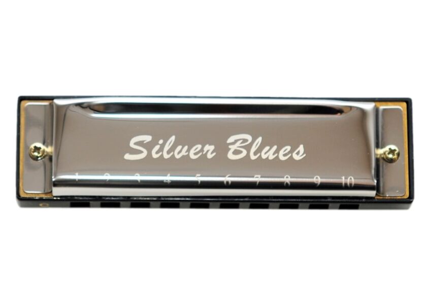 EVER PLAY SILVER BLUES C HARMONIJKA USTNA