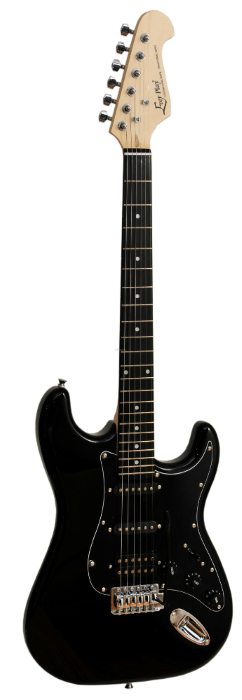 EVER PLAY ST-2 BK/BK GITARA ELEKTRYCZNA