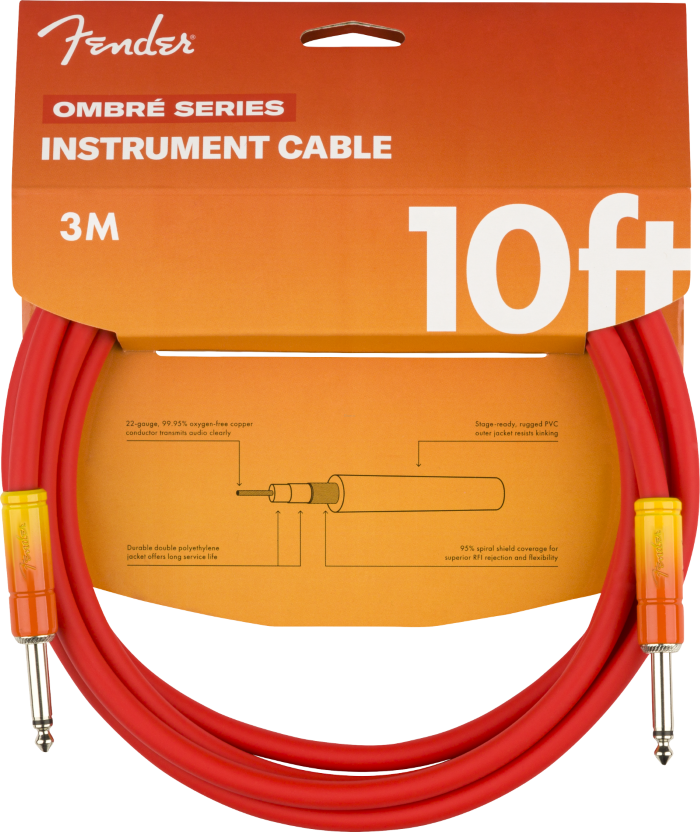 FENDER OMBRE 10 INSTRUMENT CABLE TQS 099-0810-200