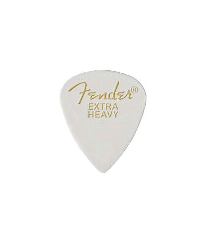 FENDER WHITE PICK X-HEAVY 098-0351-680