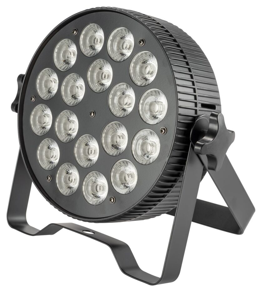 FLASH LED PAR64 18X12 RGBWA UV FLAT