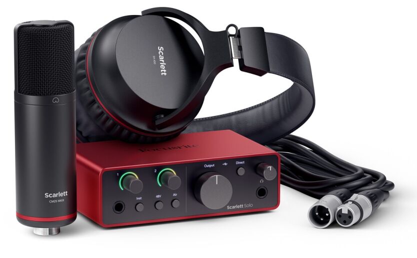 FOCUSRITE SCARLETT SOLO STUDIO 4TH GEN