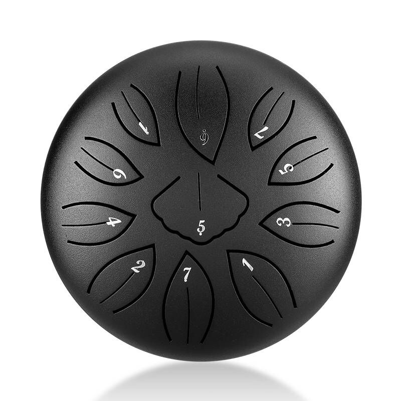 HLURU TWG11-6-CHARCOAL TONGUE DRUM