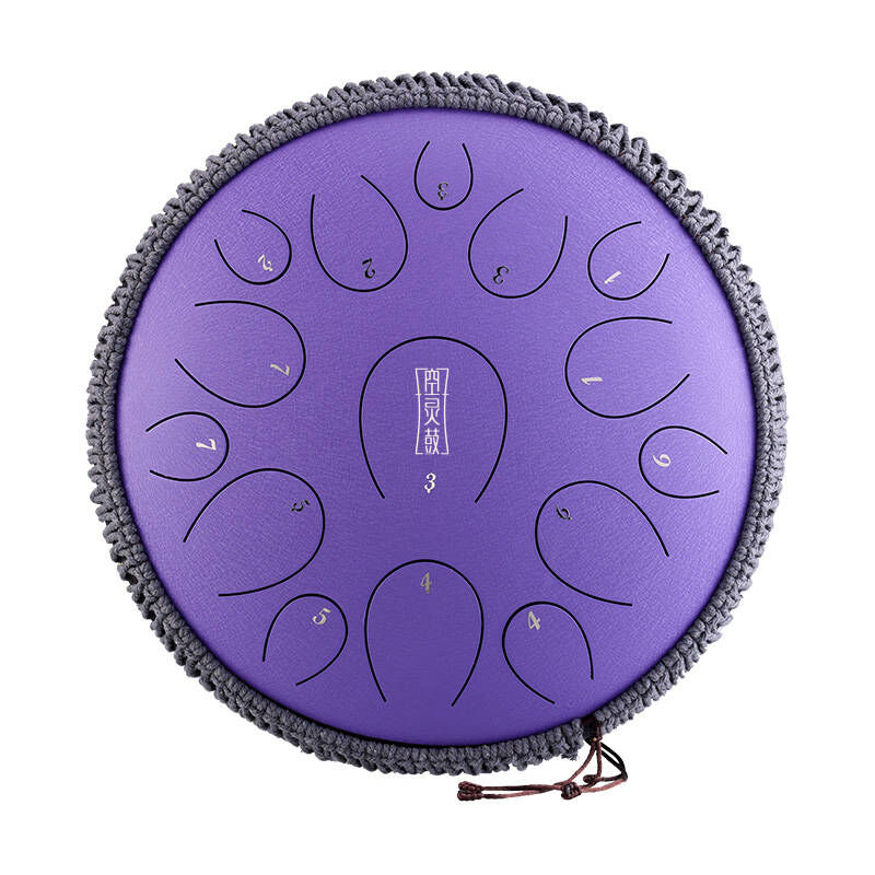 HLURU TY15-14-LAVENDER TONGUE DRUM