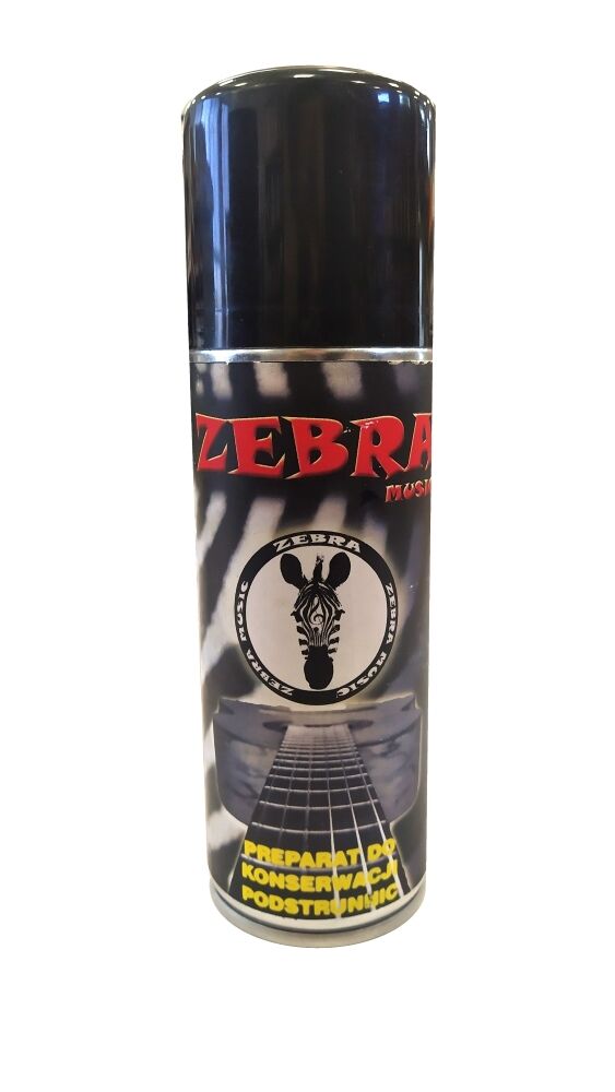 ZEBRA MUSIC WOOD WAX PREPARAT DO CZYSZCZENIA I KONSERWACJI PODSTRUNNICY 200ml