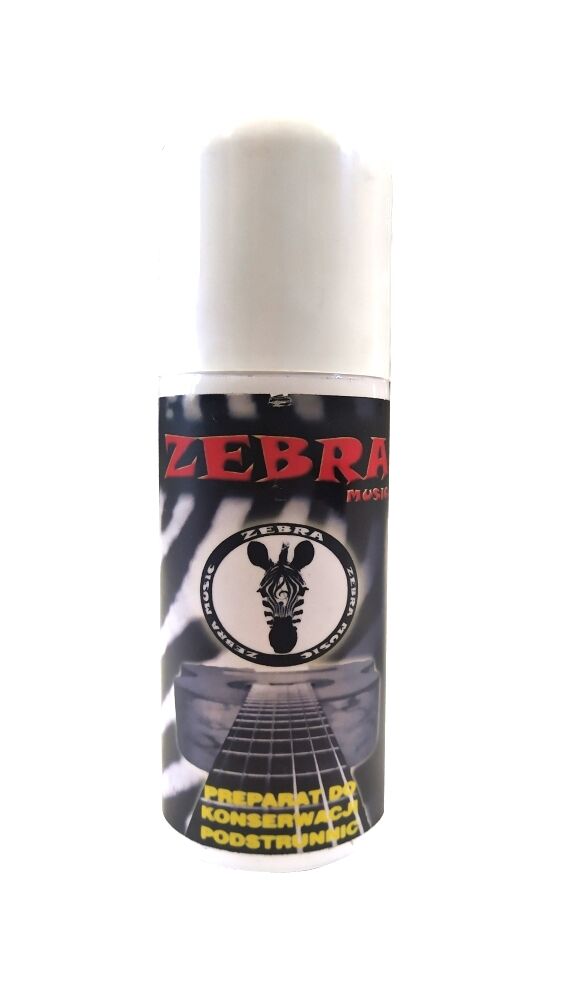 ZEBRA MUSIC WOOD WAX PREPARAT DO CZYSZCZENIA I KONSERWACJI PODSTRUNNICY 100ml