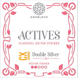 KNOBLOCH ACTIVES DOUBLE SILVER CX CARBON SET 300ADC MEDIUM TENSION