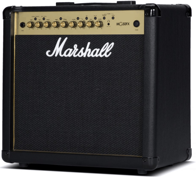 MARSHALL MG50 GFX GOLD