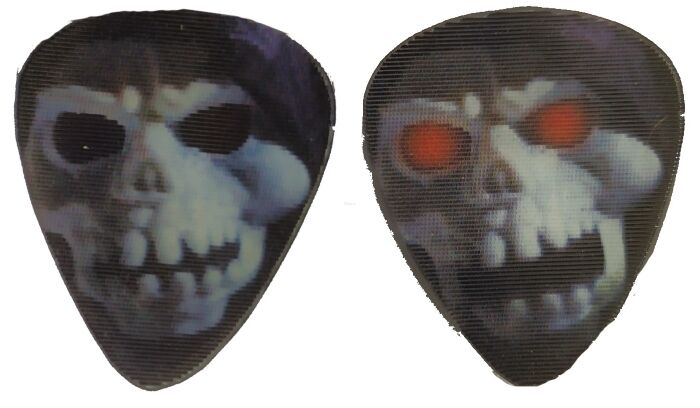 MONSTER GUITAR PICK 3D SKULL3