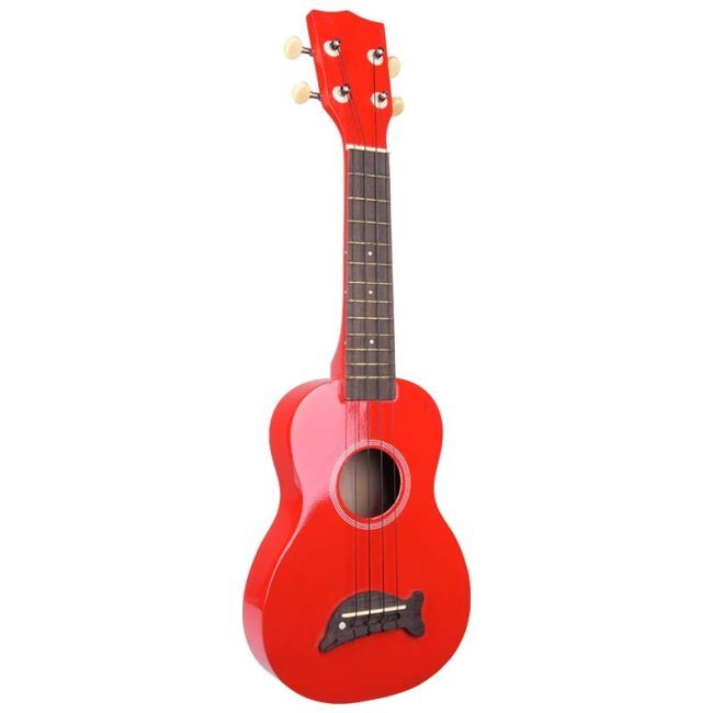 NN UD01 RD UKULELE SOPRANOWE CZERWONE