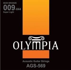 OLYMPIA AGS 569 STRUNY DO GITARY AKUSTYCZNEJ 9-44