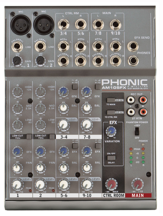 PHONIC AM 105FX