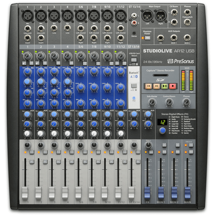 PRESONUS STUDIOLIVE AR12 USB MIKSER