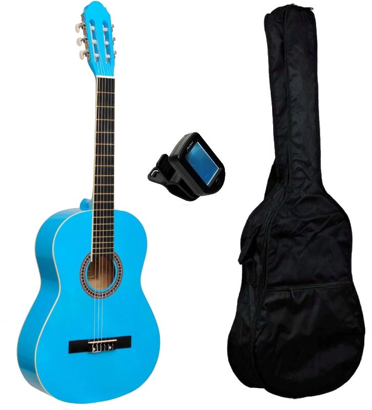 PRIMA CG-1 1/2 SKY BLUE GITARA KLASYCZNA ZESTAW