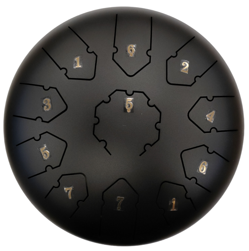 AMBRA BG493B TONGUE DRUM 12 11 TONOWY TANK HANDPAN BĘBEN