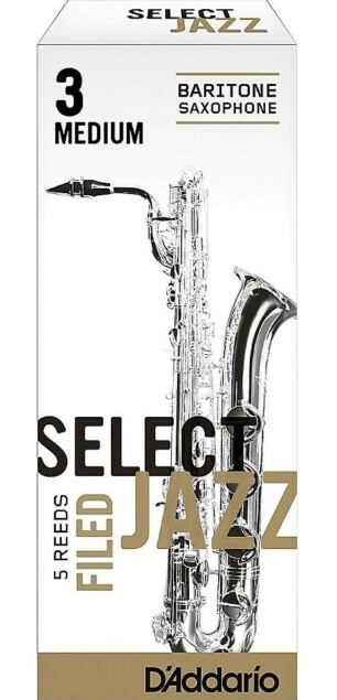 RICO JAZZ SELECT 3 MEDIUM STROIK DO SAKSOFONU BARYTONOWEGO